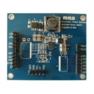 EVQ3369-R-00A, Средства разработки схем светодиодного освещения  Evaluation Board for MPQ3369-AEC1