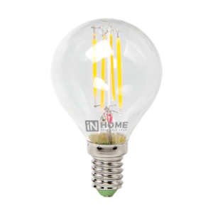 Лампа светодиодная LED-ШАР-deco 7Вт 230В Е27 3000К 630Лм прозрачная 4690612016320
