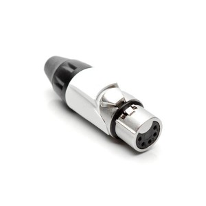 AX5F9M, Разъемы XLR 5P SOCKET F PLUG WHITE MARK SLEEVE