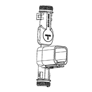 1011-270-0605, Автомобильные разъемы DT BACKSHELL 90 6way recpt, DT04-6P