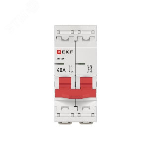 Выключатель нагрузки 2п 40А ВН-63N PROxima S63240