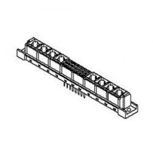 85048-0024, Разъемы DIN 41612 DINCONN M FEMALE 24+ LE 24+8CKT 850480024