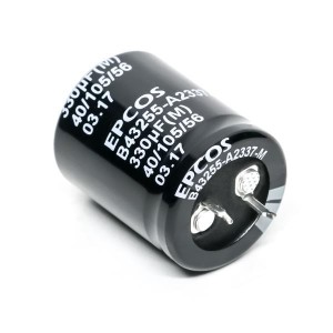 B43255A2337M000, Алюминиевые электролитические конденсаторы с жесткими выводами 330uF 200VDC 20% Long Life 6mm Term