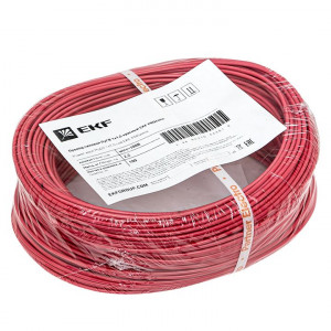 Провод силовой ПуГВ 1х1,5 красный wire-100R