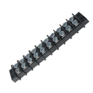 38770-0110, Клеммные колодки с изолирующими перегородками .375 LOW PROFILE 10P screw terminal style