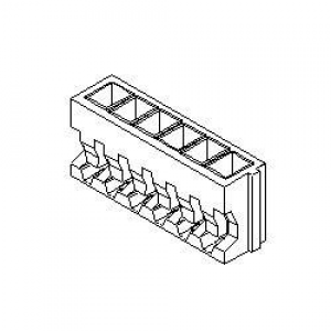 51022-0500, Проводные клеммы и зажимы 1.25MM 5P CRIMP HSG