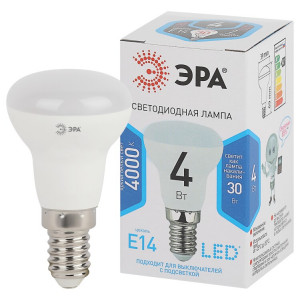 Лампочка светодиодная STD LED R39-4W-840-E14 Е14 / Е14 4Вт рефлектор нейтральный белый свет Б0020555