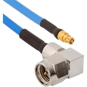 7029-3246, Соединения РЧ-кабелей SMA M RA to SMPM F 0.085 Cable 6in