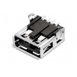 629104151021, USB-коннекторы WR-COMUSB SMT TypeA Horiztl w/Pegs