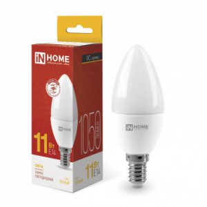 Лампа светодиодная LED-СВЕЧА-VC 11Вт свеча 3000К тепл. бел. E14 1050лм 230В 4690612020464