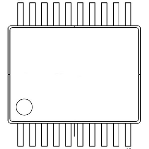 PI49FCT3807DHEX, Тактовый буфер 10 Output Non inverting Clock