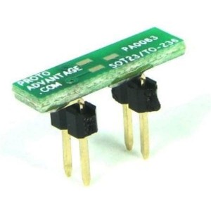 PA0083, Панели и адаптеры SOT23 to DIP-4 SMT Adapter