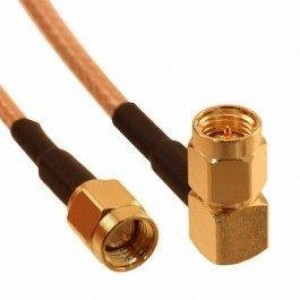 135103-01-36.00, Соединения РЧ-кабелей SMA R/A Plug to SMA ST Plug RG-316 36 in