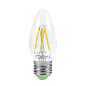 Лампа светодиодная LED-СВЕЧА-deco 9Вт свеча прозрачная 4000К нейтр. бел. E14 1040лм 230В 4690612026206
