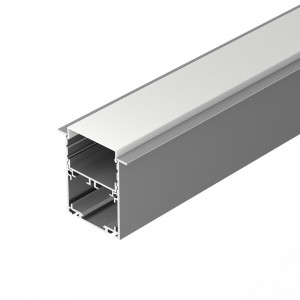 Профиль SL-LINIA52-3L-F-2000 ANOD 044682, Встраиваемый алюминиевый анодированный профиль для светодиодных лент и линеек. Габаритные размеры (LхWхH): 2000x51,6x50,5 мм. Ширина площадки для ленты 33мм. Отсек для БП 31,5х20,8 мм. Возможность установки экрана на разных уровнях (три варианта). Экраны,