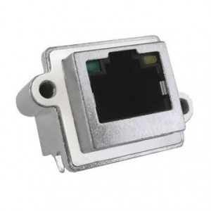 SS-60400-021, Модульные соединители / соединители Ethernet Single Port RA SealJack w/LED