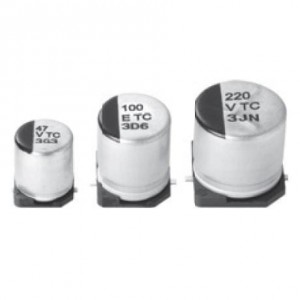 EEE-TC1E101P, Алюминиевые электролитические конденсаторы для поверхностного монтажа 25volts 100uf 8x10.2mm