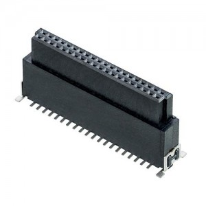 M55-6024042R, Межплатные и промежуточные соединители 40P 1.27 SMC Female Vertical SMT Type