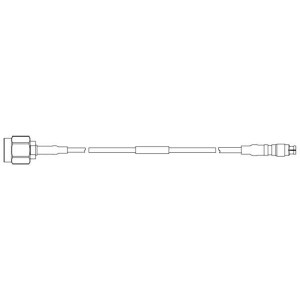 70W-08S1-18K1-00203, Соединения РЧ-кабелей RF Cable Assembly 1.85mm(m)/ mini-SMP(f) 8