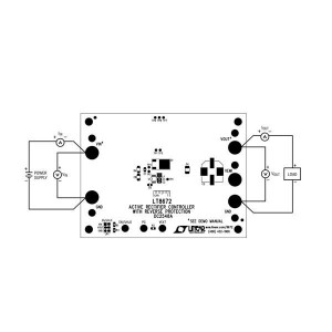 DC2548A, Средства разработки интегральных схем (ИС) управления питанием LT8672EMS Demo Board - VIN = -15V to 35V