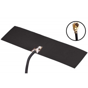 ANT-W63-FPC2-UFL-100, Антенны 6GHz, 5GHz, 2.4GHz WiFi flexible flat patch adhesive antenna, 100 mm long 1.13 mm coax, U.FL/MHF1 connector, supports WiFi6 and WiFi6E applications