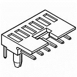 91269-103LF, Проводные клеммы и зажимы Header,R/A,SMT,Pol Latch,.76um GXT,3P