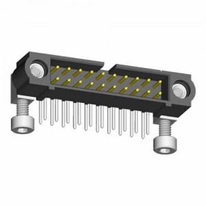 M80-5L11005M7, Проводные клеммы и зажимы Datamate J-Tek DIL Male Horizontal 3mm Throughboard Connector, gold, with jackscrews + 5mm Hex socket board mount, 5+5 contacts