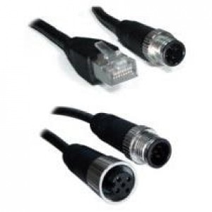 M12C-5MDB9-300, Кабели Ethernet / Сетевые кабели 5-pin M12 Male to RJ45 plug Ethernet Cable, 3M - A Coding