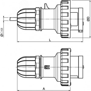 Анкер клиновой М10х110 усилен. DKC CM481011