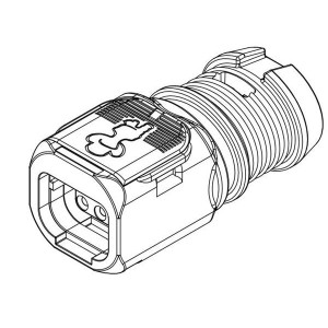 D369-MP66-NP1, Прямоугольные соединители стандарта Mil 6 WAY SHIELDED PLUG CRIMP, PIN