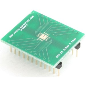 IPC0012, Панели и адаптеры QFN-20 to DIP-24 SMT Adapter