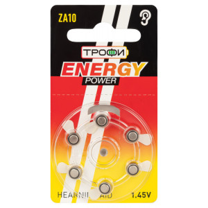 Батарейки Трофи ZA10 HEARNING AID ENERGY POWER Б0057975