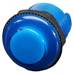 3490, Принадлежности Adafruit  Arcade Button w/LED Translucent Blue