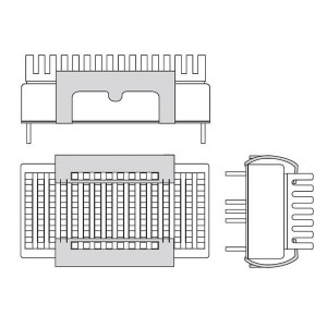 TEN-HS6, Радиаторы heatsink, therml pad 2 clamps for TEN