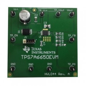 TPS7A6650EVM, Средства разработки интегральных схем (ИС) управления питанием TPS7A6650EVM