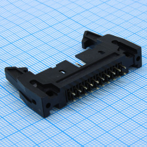 L-KLS1-201-20-S-B, Вилка на плату 20 контактов 2.54мм