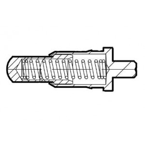 90158-AS, Проводные клеммы и зажимы SMD Spring Loaded Contact, Press-in Mount into 1.58mm hole