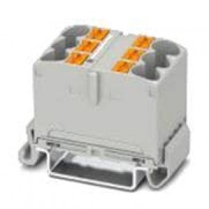 1082479, Клеммные колодки для DIN-рейки Distribution block - PTFIX 6X10/S-NS35A GY