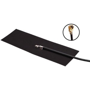 ANT-433-FPC-UFL-100, Антенны 433 MHz RF flexible flat patch adhesive antenna, 100 mm long 1.13 mm coax, U.FL/MHF1 plug, LPWA, ISM, remote control applications.