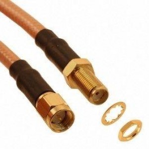 135110-07-48.00, Соединения РЧ-кабелей SMA St Plug to Jack RG142 48in