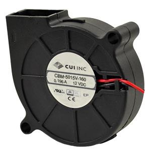 CBM-5020V-148, Blowers 12Vdc 1.3W 5.2CFM DC Blower 50x20mm