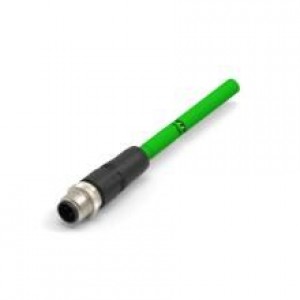 TAD14147101-020, Кабели Ethernet / Сетевые кабели M12D4-MS-FRNC TYPE B GREEN-2.0M