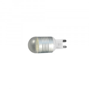 AR-G9 2.5W 2360 WHITE 220V, Светодиодная лампа G9, Цвет Белый Холодный, св.поток 180 лм. Мощность 2.5W, Питание 110V-240V. Размеры Ф23хH55.