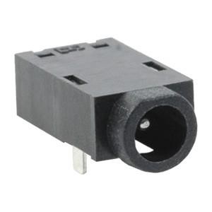 PJ-041-SMT-TR, Соединители питания для постоянного тока power jack, 0.65 x 2.6 mm, horizontal, SMT, 0 switches, T&R package