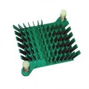 ATS-1038-C2-R0, Радиаторы maxiFLOW BGA Heatsink with Plastic pushPIN, High Performance, Cross-Cut, 40x38x10mm