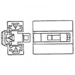 176774-1, Клеммы 250 INTERLK PLUG 3P