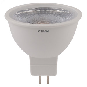 Лампа светодиодная LED 4Вт GU5.3 3000К 300лм 230V CL MR16 (замена 35Вт) OSRAM LS 4058075481107