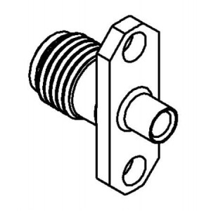 R125252000, РЧ соединители / Коаксиальные соединители SMA STRG 2 HOLE FLNG JACK SLDR CBL .085