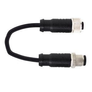 M12A12ML-12AFL-SD002, Кабели для датчиков / Кабели для приводов M12 A CODE DOUBLE ENDED CABLE 12P M CONN TO F CONN L-2M
