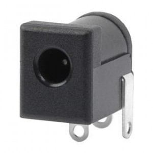 PJ-035CH, Соединители питания для постоянного тока power jack, 1 x 3.8 mm, horizontal, through hole, high current, 1 switch, w/ shielding